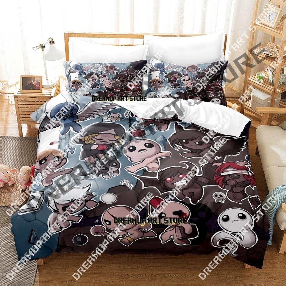 3D-Druck Spiel The Binding of Isaac Bettwäscheset Einzelbett Twin Full Queen King Size Bettwäscheset Erwachsener Kind Schlafzimmer Bettbezug Sets