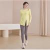 Premium Women's Long-Sleeve Yoga and Fitness Top - Slim Fit for Spring and Autumn