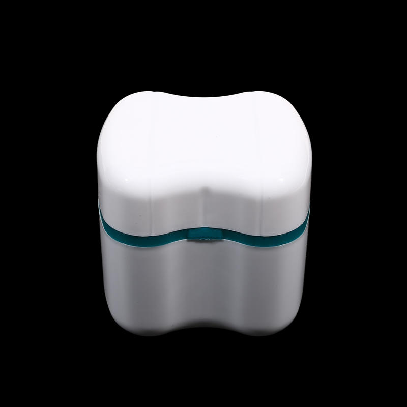Double-layer Storage Box Cleaner Brush Denture Case Dentures Travel Container With Basket Boxes For Bathroom