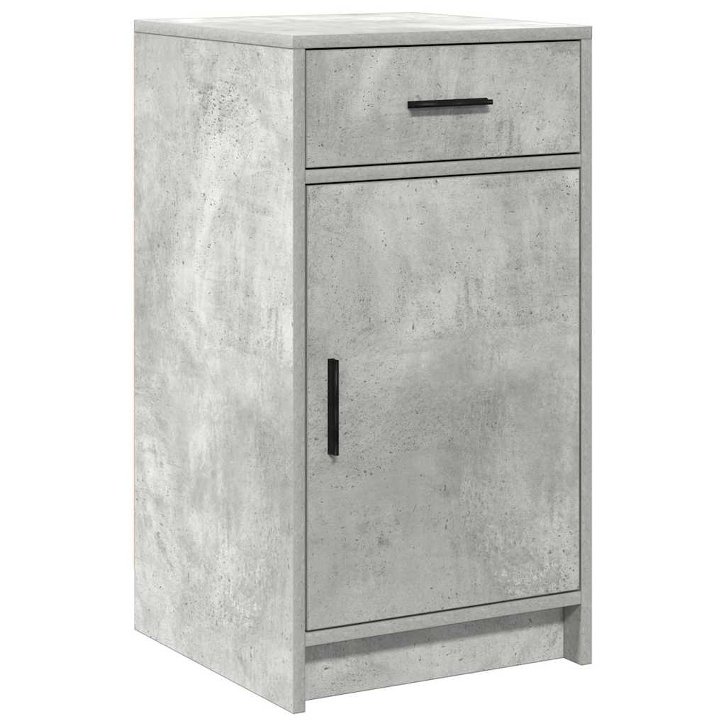 Sideboard Concrete Grey 40 X 40.5 X 75 Cm Engineered Wood