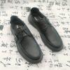 Lederschuhe Herren Atmungsaktive Vier-Jahreszeiten-Business-Freizeitschuhe Rindslederschuhe Herren Low-Top-Schnürschuhe Pendler-Lederschuhe