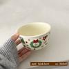 Cute Ceramic Plates Christmas Party Desserts Cake Plates Children's Breakfast Milk Cups Household Kitchen Ceramic Noodle Bowls