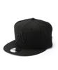 New Era AC 9FIFTY SNAP BACK CAP TYPE AC 6149057 F 008 BLK Men's