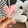 Heart-Shaped Double-Sided Hair Trimmer and Bangs Comb