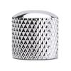 4Pcs Guitar Knobs Tops Hat Knobs Guitar Speed Control Knobs Metal Volume Tone Control Knobs Fits 6mm/0.24" Rotary Shaft