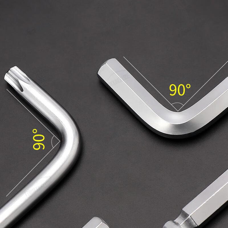 Xingluze 9-Piece Industrial Hex Key Wrench Set