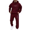 Men's Sweatshirt Suit Men's Solid Color Casual Sports Suit Sweatshirt Suit