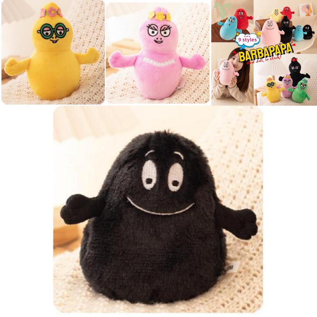 Cute Barbapapa Plush Toy In Soft And Crystal Velvet Stuffing