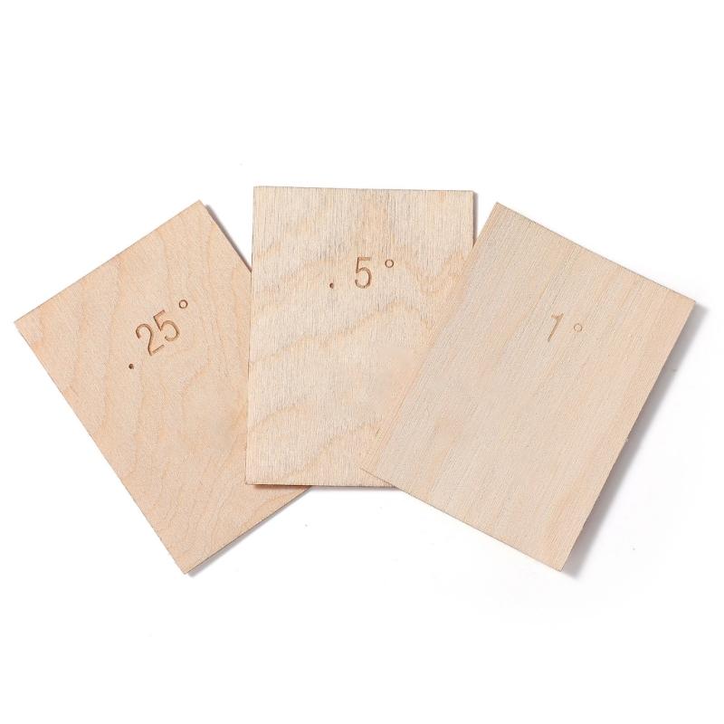 Neck Adjustment Shims Guitar Repair Shims Professional Guitar Neck Pads Blank Shims Set Guitar Heel Shims for Adjustment