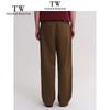 Teenie Weenie Men's American Retro Washed Loose Straight Cargo Jeans
