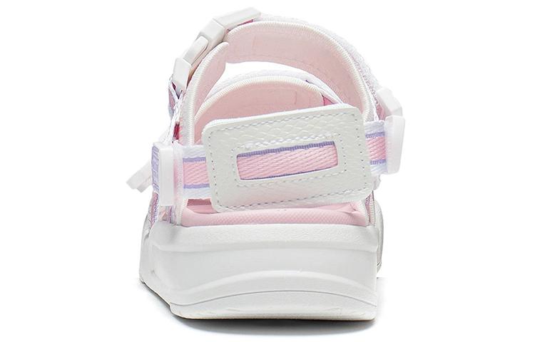Li Ning Coca Beach Sandals Women's White Pink AGUS004-1