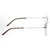 Gucci GG1125OA-003 Silver Metal Eyeglass Frames for Men and Women - Luxury Optical Glasses