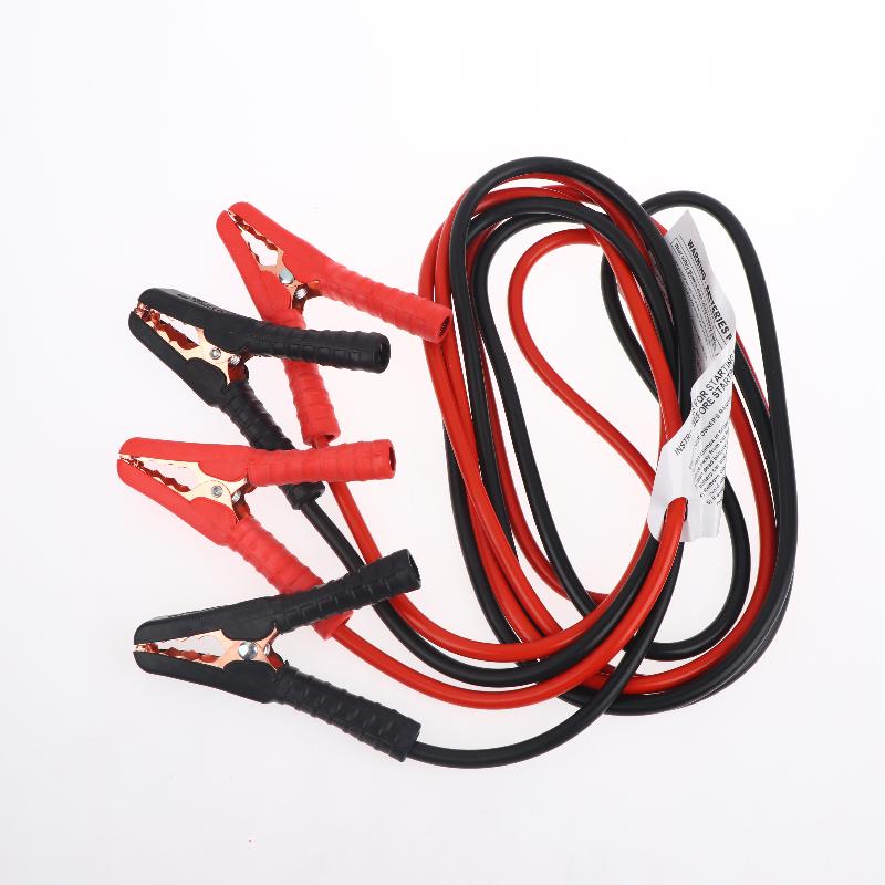 Car Battery Booster Cable Pure Copper 2000A Heavy Duty Jumper Wire All Insulated Clamp For Car Emergency Jump Start