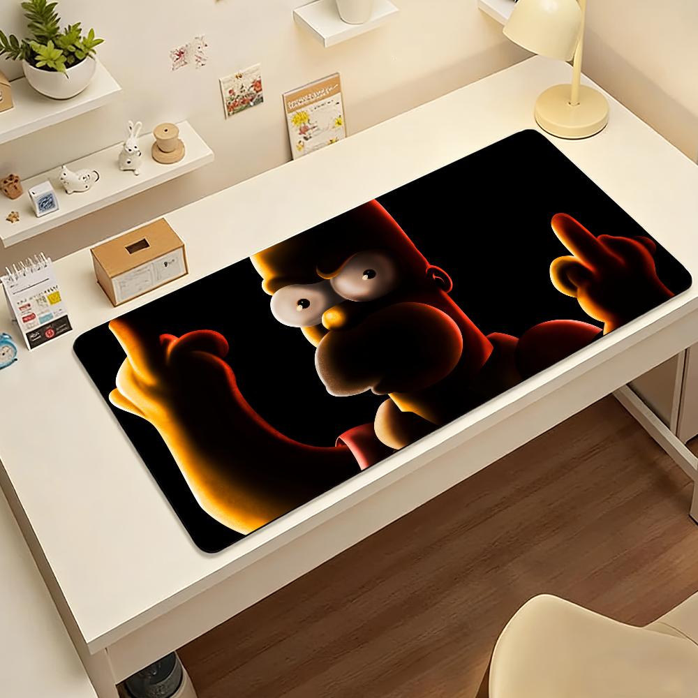 Cartoon The S-Simpsons-S Mouse Pad Computer Laptop Rubber Non-slip Mouse Mat Mousepad Gamers Decoracion Desk Mat