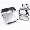 Tapa Cuadrada para Asar Tapa para Derretir Queso de Acero Inoxidable Tapa para Cocinar al Vapor Accesorios para Plancha Parrilla para Barbacoa Cocina