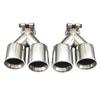 BMW F06-F13 M6 Stainless Steel Tailpipe Upgrade (70mm Diameter)