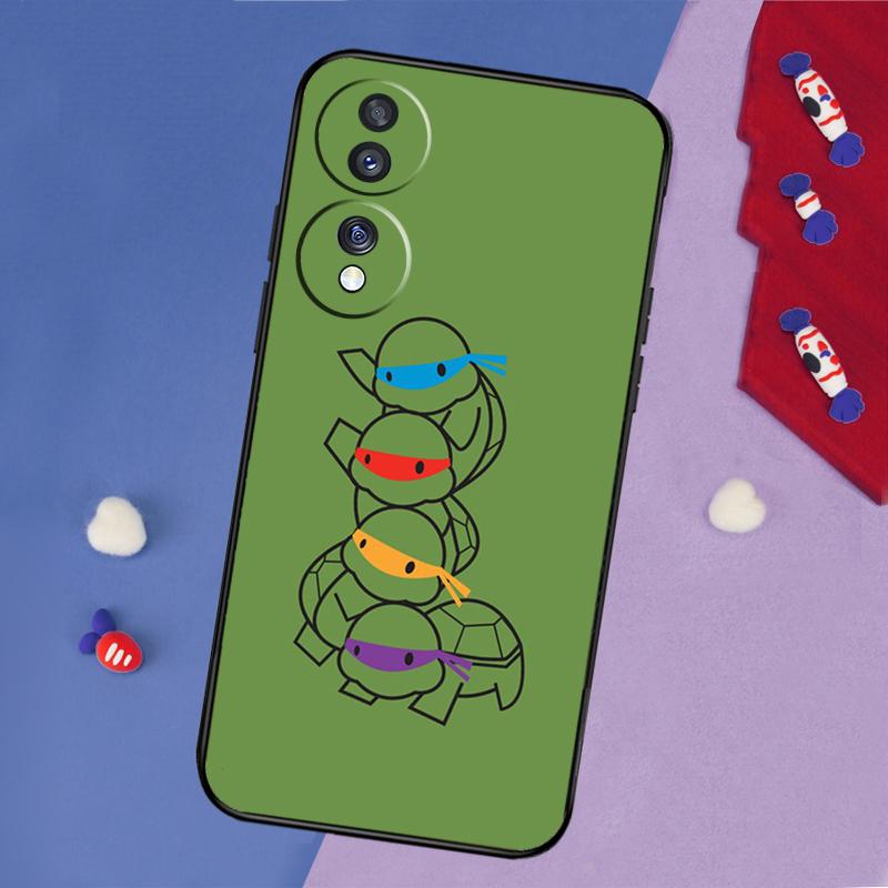 Cartoon Sea Turtle Tortoise Case For Honor Magic 7 5 6 Lite Honor X9b X9a X8b X8a X8 X9 X9c 50 70 90 Lite 200 Pro Cover
