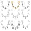 Simple Design Butterfly Star Heart Tassel Chain Pendant Italian Charm Links Fit 9MM Stainless Steel Bracelet DIY Making Jewelry