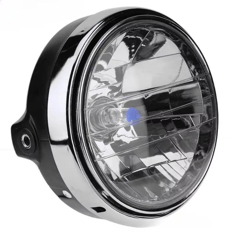 New Hot1pcs Crystal Headlights Motorcycle Hornet 600 900 CB400/900 Modified Headlight Assembly Motorcycle Headlight