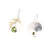 Peridot Gemstone 925 Sterling Silver Women Jewelry Handmade Hook Earrings 1.73" EE-176-17