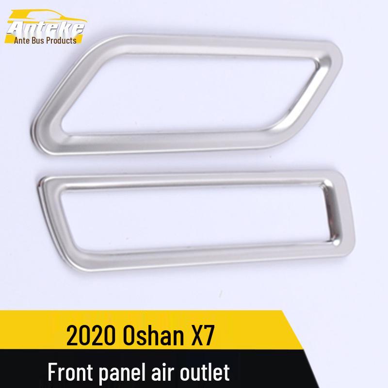 Oshan X7 2020 Front Panel USB Air Vent Stainless Steel Trim