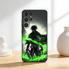 Cartoon Anime Levi A-Ackerman Phone Case For Samsung S26,S25,S24,S21,S22,S23,S30,Ultra,S20,FE,Lite,10,9,Black Cover