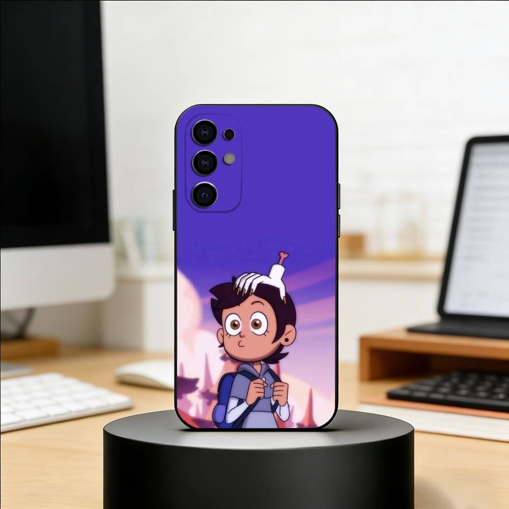 The Owl House Luz Noceda Phone Case For Samsung S25,S24,S21,S22,S23,S30,Ultra,S20,Plus,Fe,Lite,Note,10,Black Cover