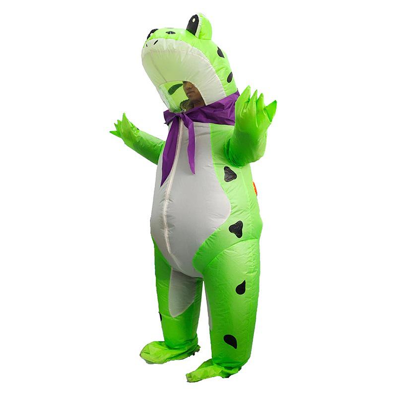 Frog Inflatable Costume: Cartoon Doll Toad Spirit Performance Outfit