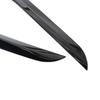 Gloss Black Pair Rear Window Side Wing Spoiler For A6 C7 Allroad 12-18