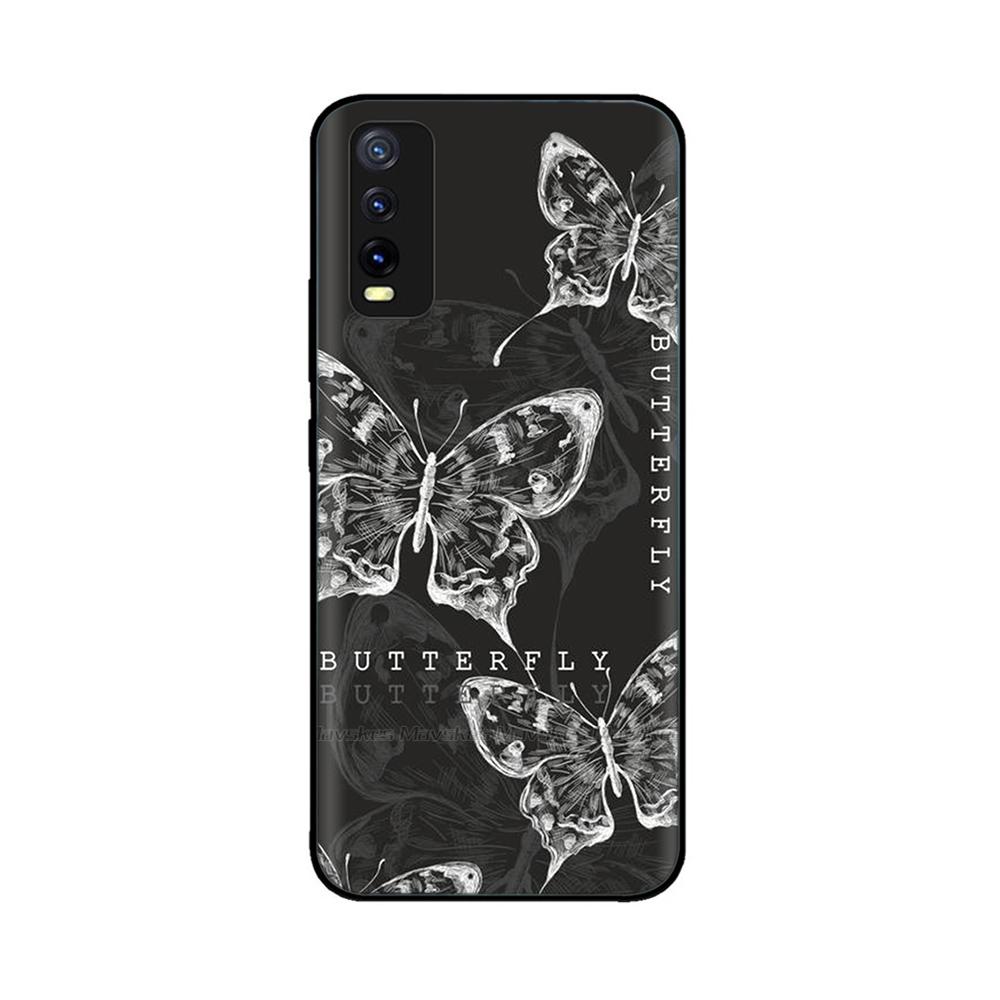 Pro Vivo Y20 Y20i Y20a Y20s Vivo Y11s Y12s Pouzdro na telefon Roztomilý Chránič fotoaparátu Zadní kryt Pro Vivo Y20 2021 V2027 Silikonové Fundas