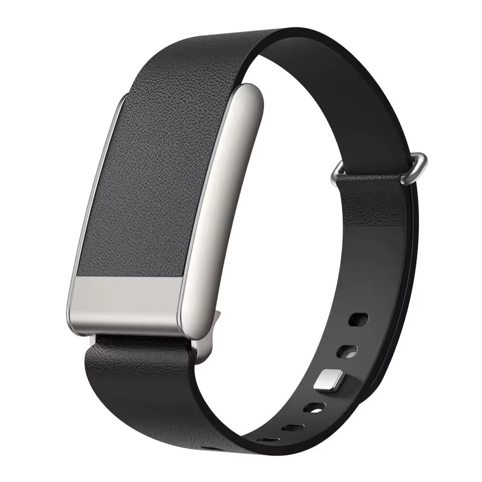 

High Quality Leather Luxe Tapered Band For WHOOP 5.0 Adjustable Fitness Band for whoop 5.0 MG High-end Strap Sports Bracelet Replacement Accessories WHOOP 5.0 чёрный