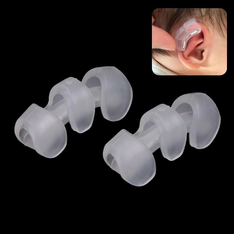 1/2 Piezas Soporte para Pabellón Auricular de Bebé Corrector de Pabellón Auricular Externo Corrector de Orejas Salientes para Bebé Corrector de Pabellón Auricular Externo para Bebé Almohadillas para Orejas