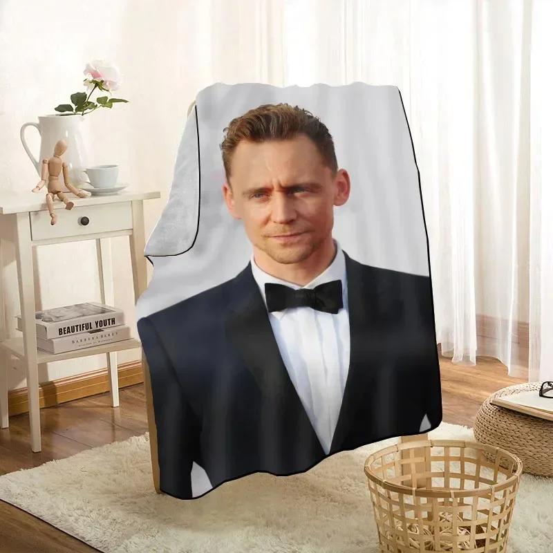 New Arrival Tom Hiddleston Blankets Printing Soft Blanket Throw On Home/Sofa/Bedding Portable Adult Travel Cover Blanket