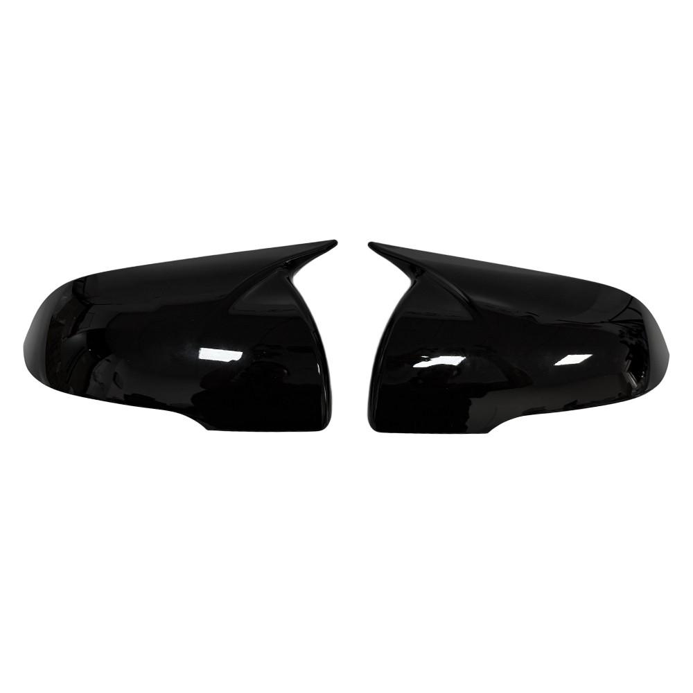 

Для Hyundai IX25 2015 2016 2017 2018 Автомобильное Зеркало Заднего Вида Боковое Зеркало Крышка Колпачок Крыла Дверь Внешний Корпус Оболочка Клейкая Отделка ABS With Light Black