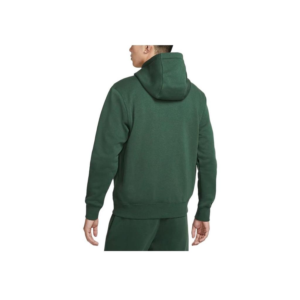 Nike Sportswear Club Fleece Comfortable Zippered Hooded Jacket Men Jackets Fir-Green BV2646-323