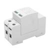 2P Surge Protective Device 20 To 40KA Flame Retardant 36mm Rail Installation Photovoltaic Surge Prot