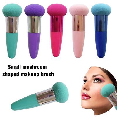 Pędzle do makijażu Mushroom Head Powder Puff Beauty Cosmetic Sponge z uchwytem Moda damska Profesjonalne narzędzia do makijażu