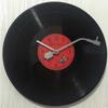 European and American Retro Vinyl Record Hanging Clock Creative Plastic Wall Clocks Ktv Living Room Study Wall Decoration