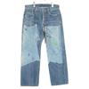 Yohji Yamamoto XSPOTTED HORSE CRAFT Patchwork Knopfleiste Jeanshose/ Hosen 36 blauGebraucht