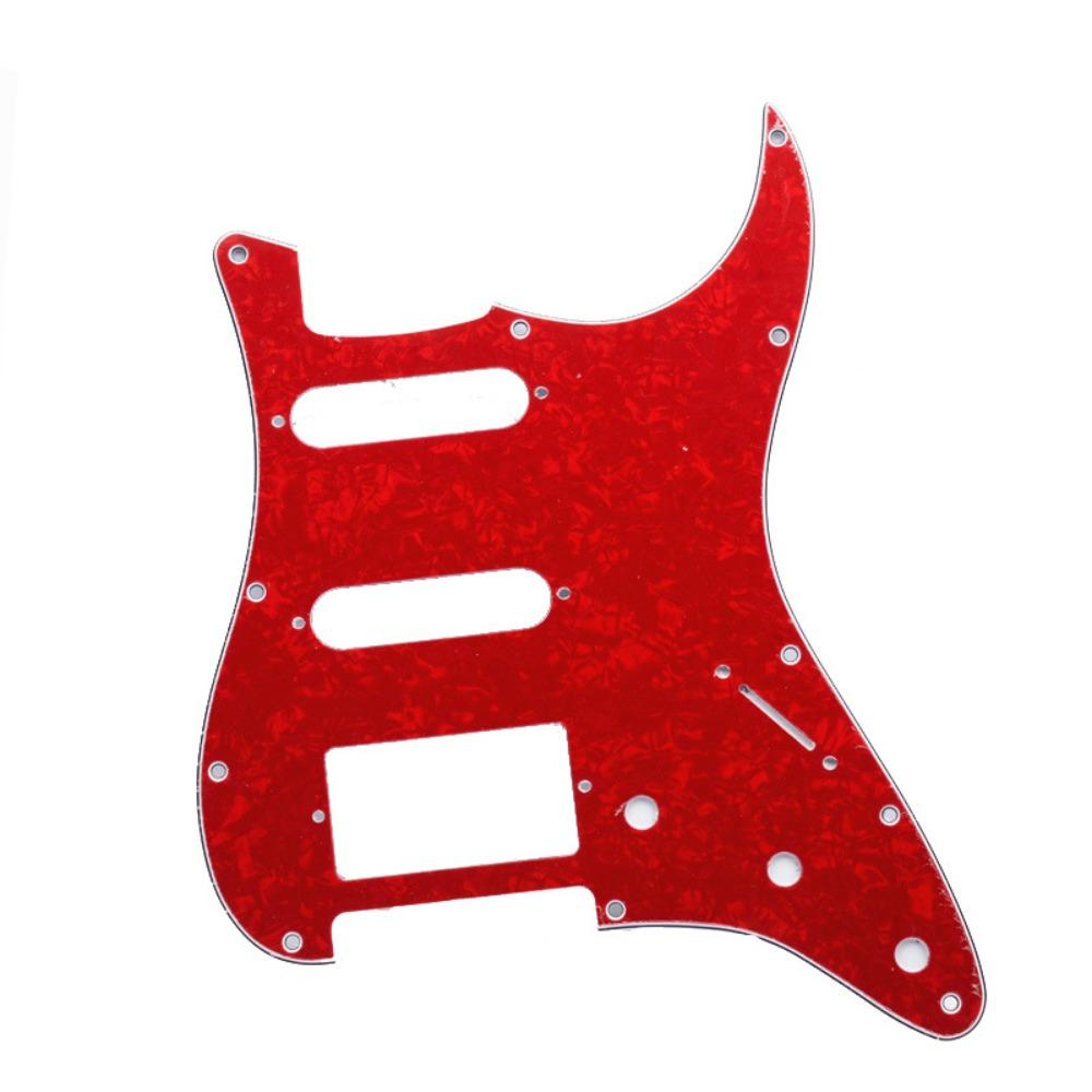 Mehrfarbiger Schlagbrettaufkleber PVC Zelluloid Schlagbrett ST SQ E-Gitarren-Schlagbrett