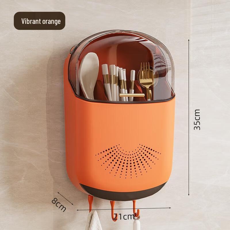 Van Gogh No-Drill Wall-Mounted Chopstick Holder