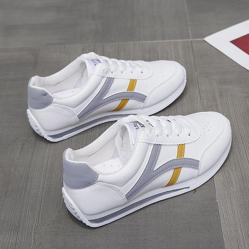 

Летняя сетчатая кожа дышащие женские туфли новая спортивная белая обувь повседневная обувь this style is one size smaller