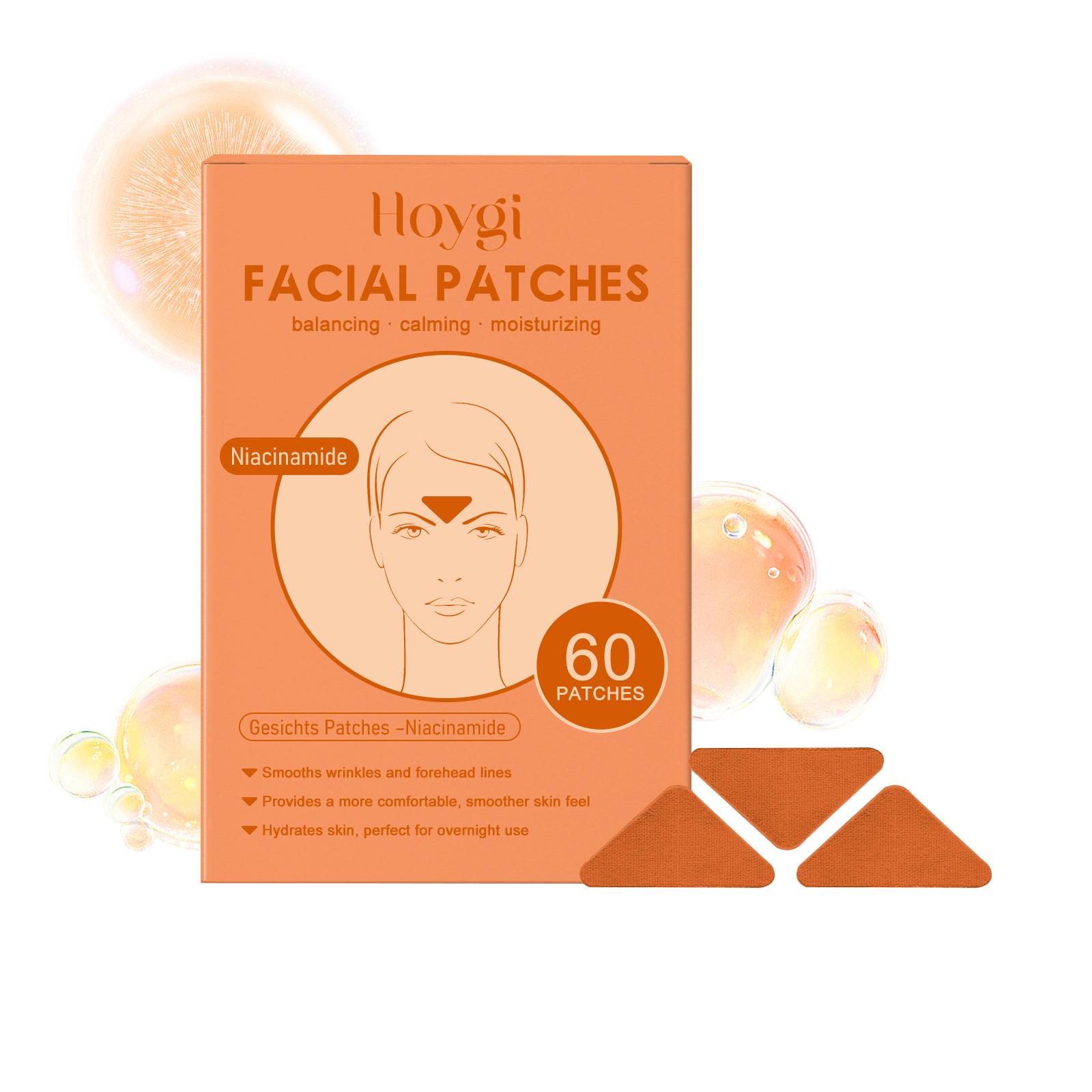 Niacinamide Orange Facial Patches: Daily Firming & Smoothing Care to Reduce Fine Lines 60pcs