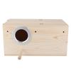 Wooden Durable Birds Nest Box Cockatiels Bird Breeding Box House Decoration