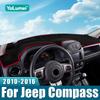 Pentru Jeep Compass 2009 2010 2011 2012 2013 2014 2015 2016 mașina bord coperta evita lumina Pad anti-UV covoare carcasă non-alunecare mat