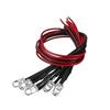 10pcs 5Mm 12V Pre Wired Led Light Beads Flexible Cable For Rc Car Decoration Low Power Consumption Long Service Life Pre Led