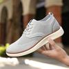 2026 Breathable Casual Sports Men's Shoes Lightweight Summer Shoes Men's Shoes Daily Work Shoes Gray/Black/Brown Men's Sneakers