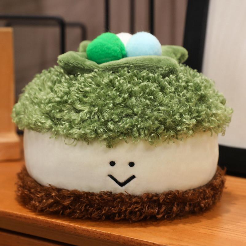 Adorável Pelúcia Macia de Pão de Chocolate Macaron Rolo Suíço Animal de Pelúcia Presente de Aniversário