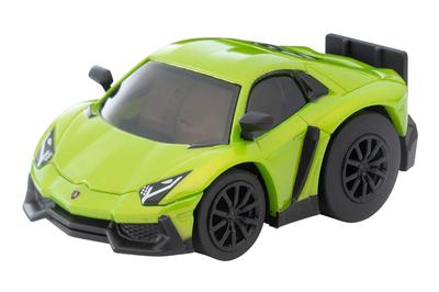 Zero Lamborghini Aventador Anniversario Finished Model 314097 Choro-Q Z-75b 50° Yellow-Green
