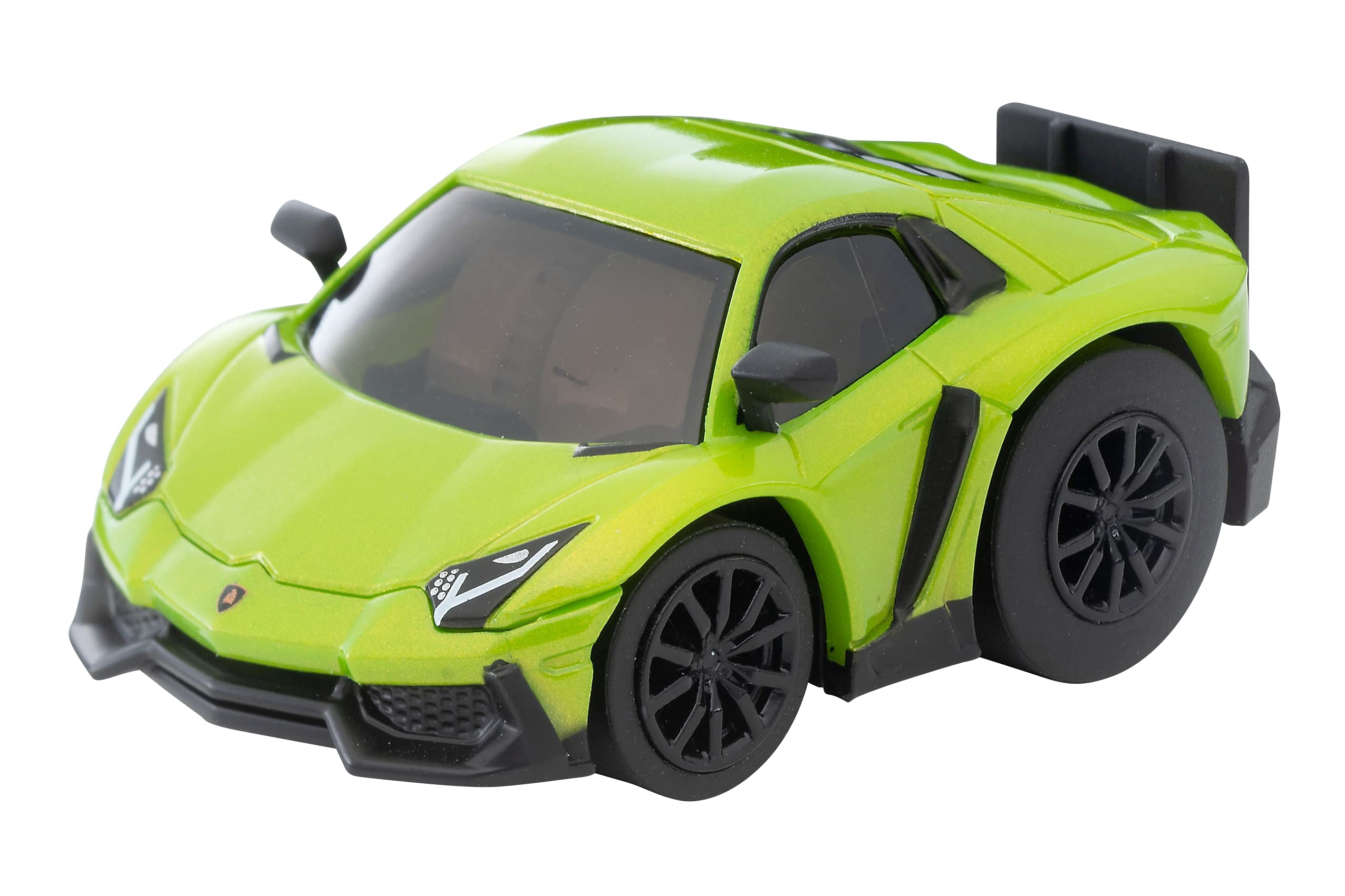 

zero Lamborghini Aventador Anniversario Finished Model 314097 Choro-Q Z-75b 50° Yellow-Green
